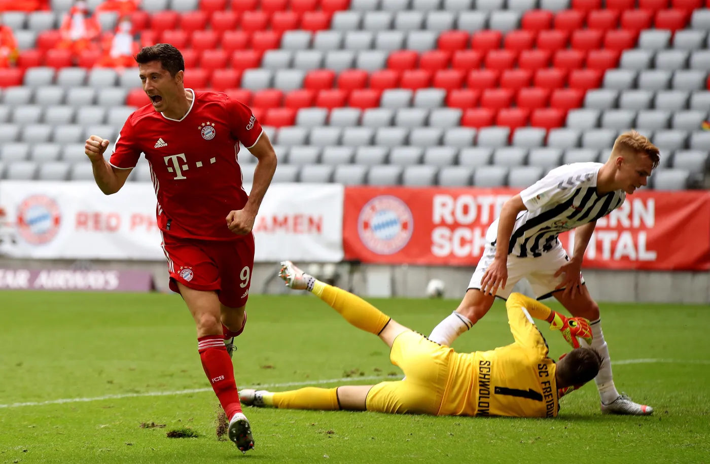 "Maszyna" się nie zacina. Robert Lewandowski z dwoma golami i asystą