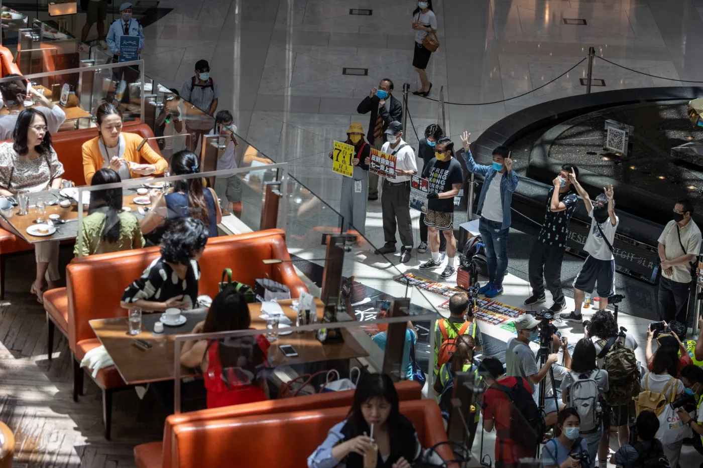 Protesty w Hongkongu