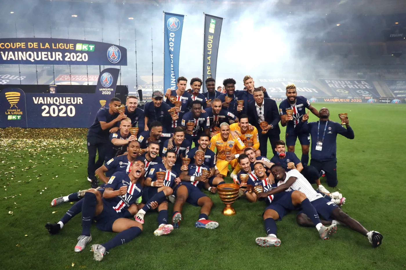 Potrójna korona Paris Saint-Germain. Dramatyczny finał na Stade de France