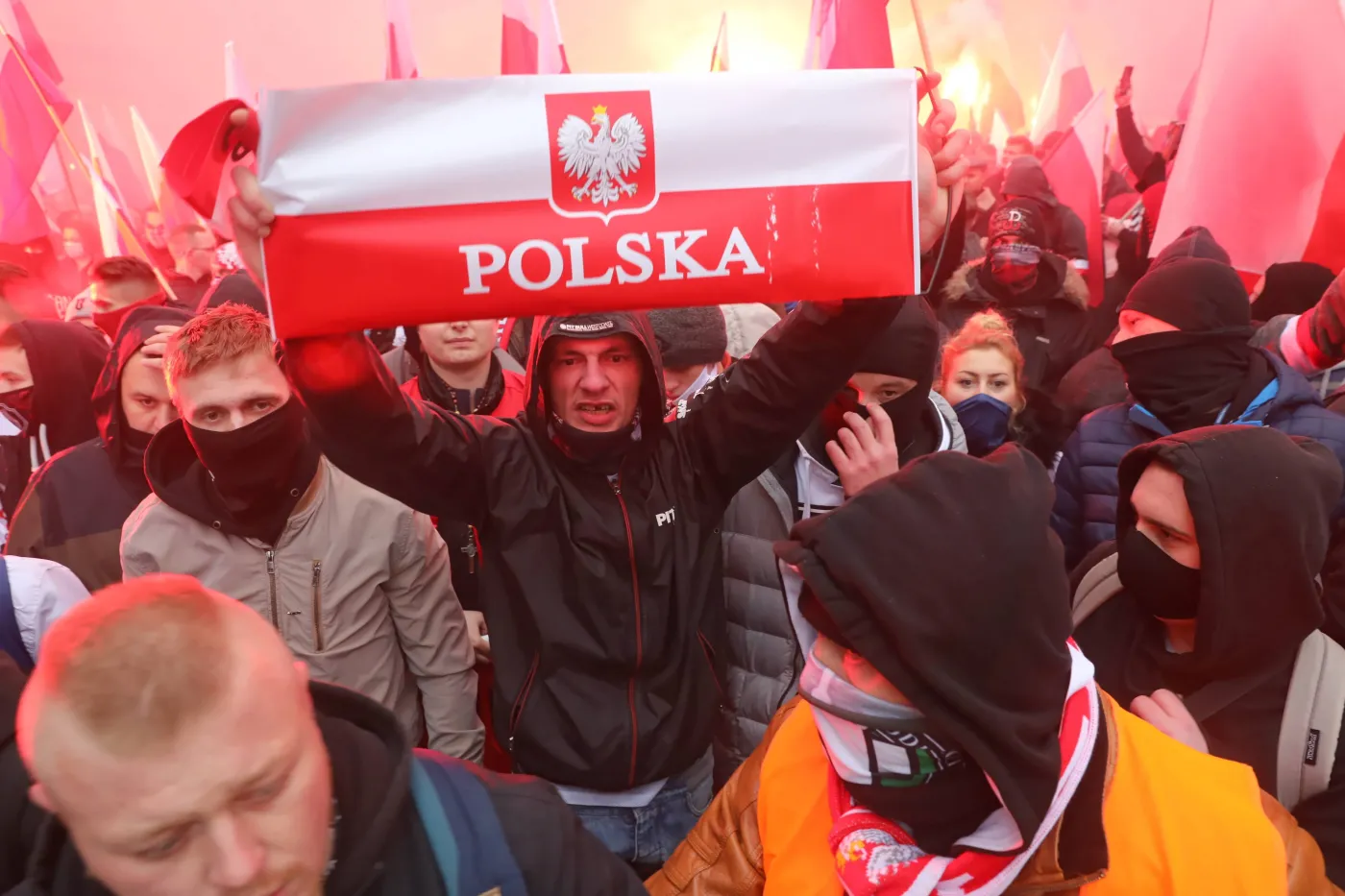 uczestnicy marszu