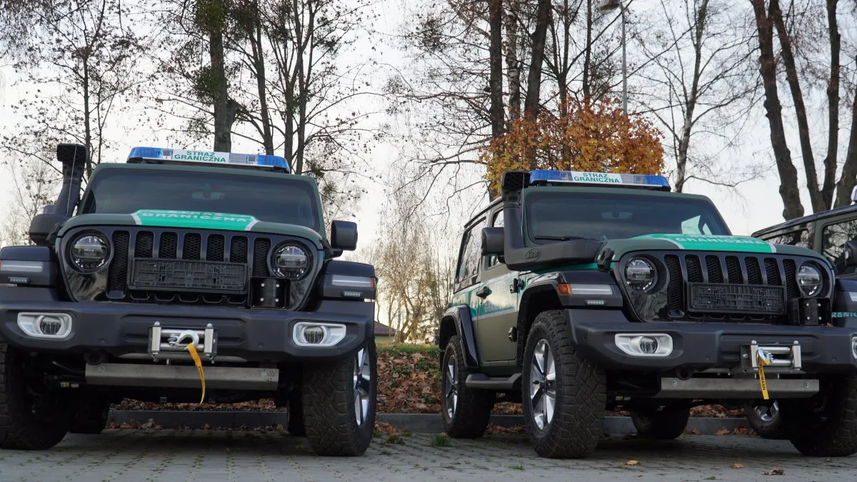 Jeep Wrangler wygrał wielki przetarg Straży Granicznej. Nowe terenówki dopilnują granic Polski