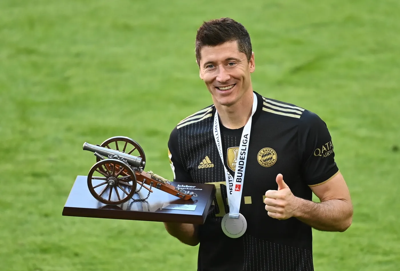 Lewandowski odebrał Złotego Buta. Po raz pierwszy w karierze