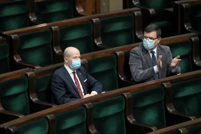 Senatorowie o poparciu dla Wróblewskiego. "Zdradzę państwu tajemnicę jaki będzie wynik glosowania"
