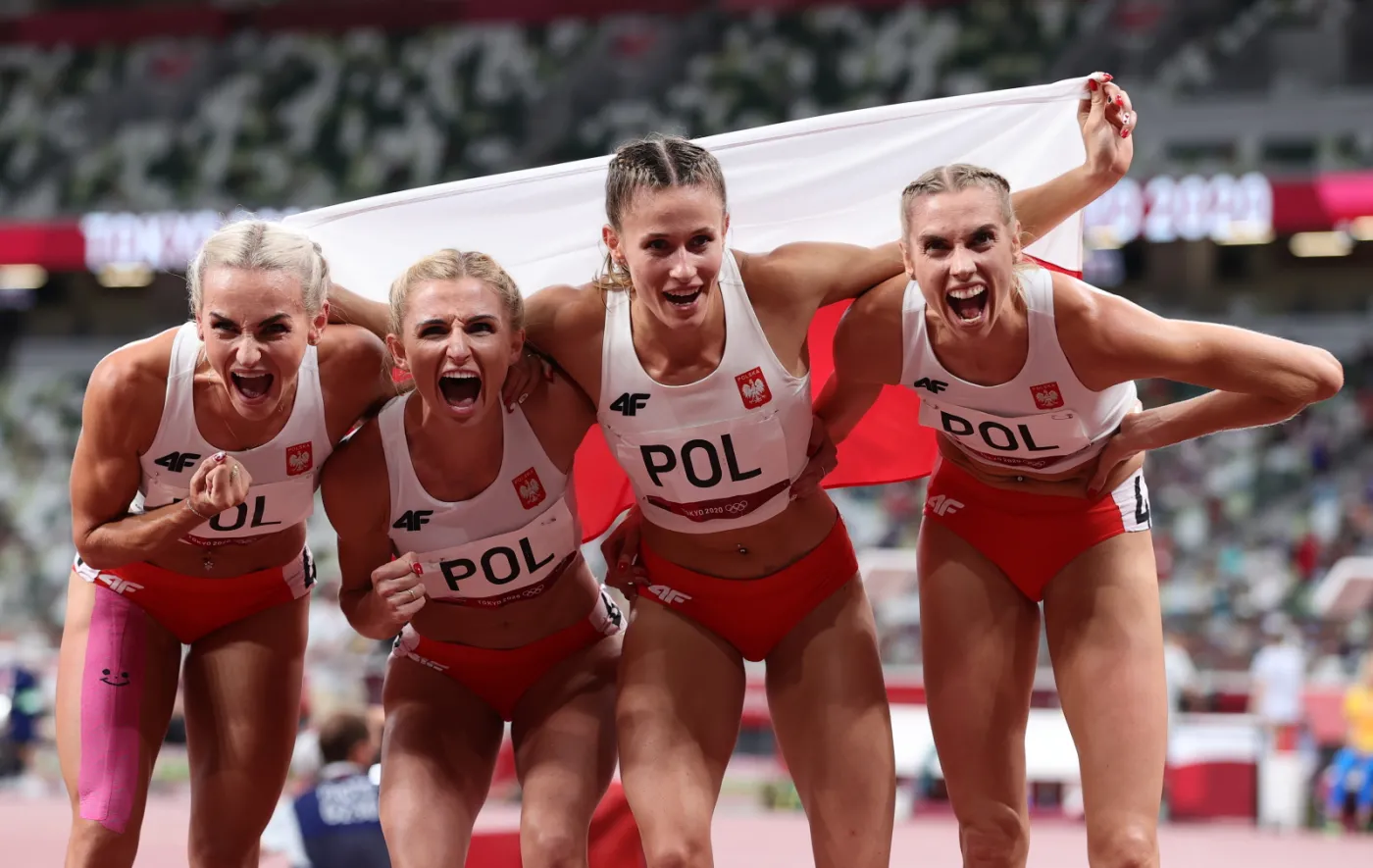 Tokio 2020. "Aniołki Matusińskiego" nie zawiodły. Srebro sztafety!