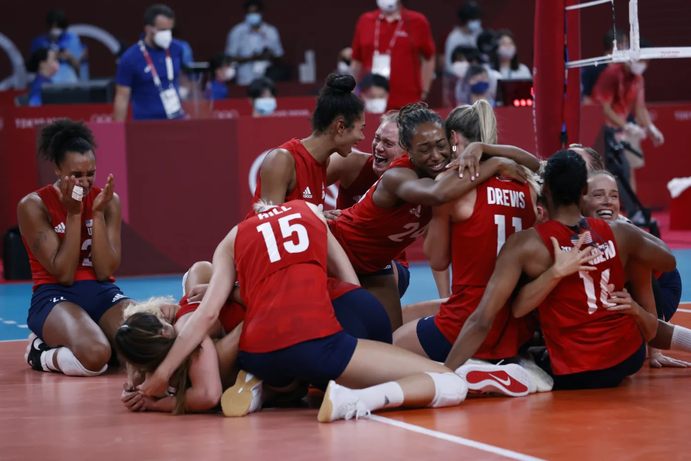 Tokio 2020. W końcu dopięły swego. Siatkarki USA mistrzyniami olimpijskimi
