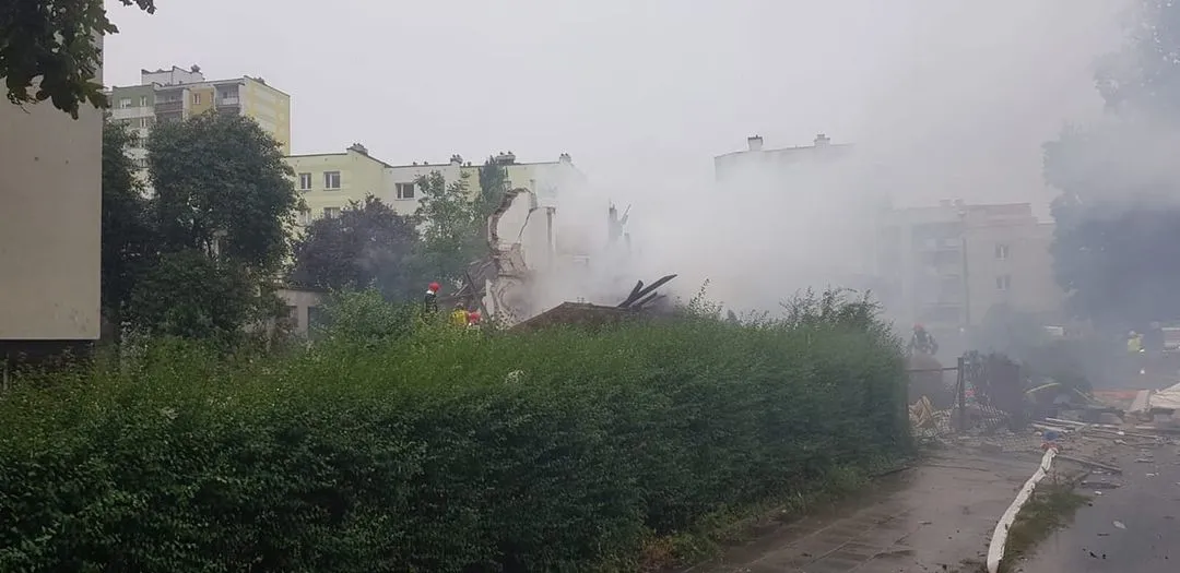 Potężna eksplozja w Toruniu. Kamienica zawaliła się całkowicie