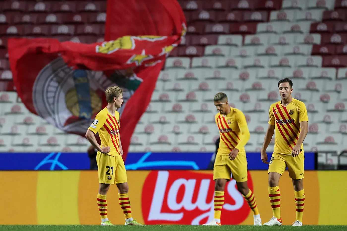 Tiki-taka ostatecznie poległa w Lizbonie. Media nie oszczędzają Barcelony