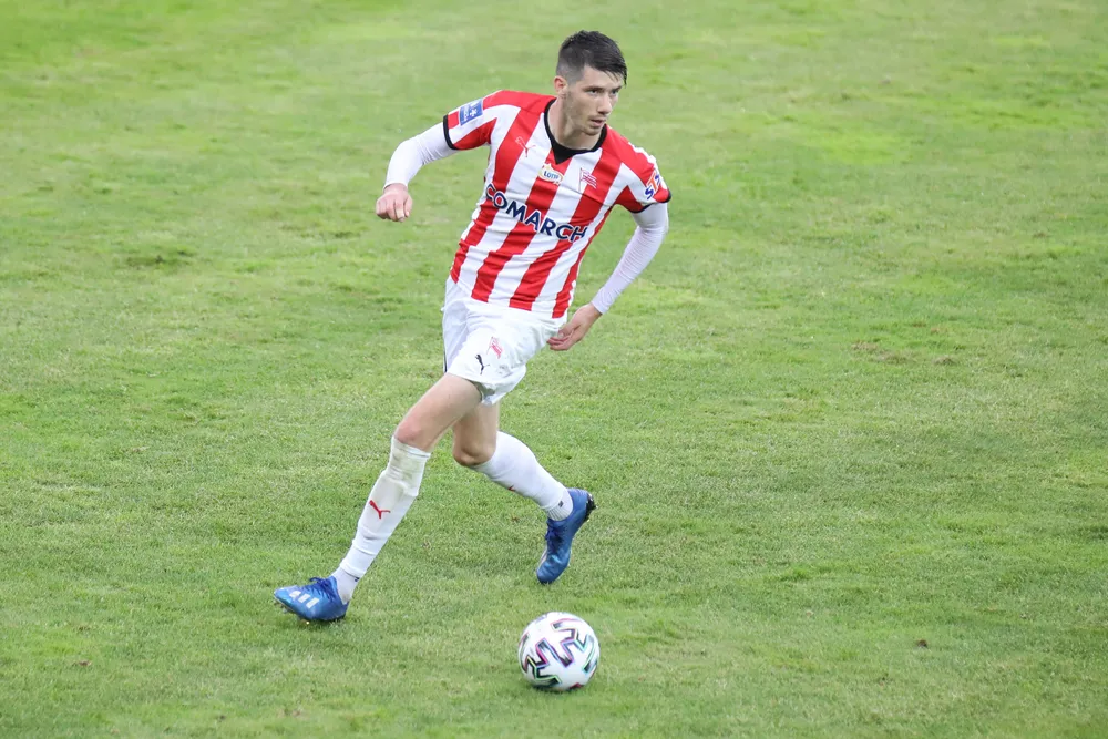 Jablonsky wrócił po dyskwalifikacji. Cracovia przegrała z Rapidem
