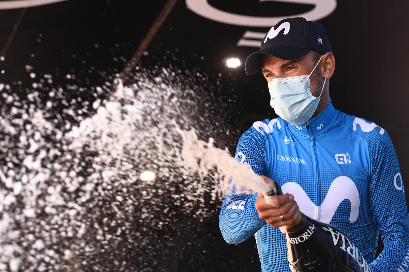 Etapowe zwycięstwo Alejandro Valverde w wyścigu Dookoła Sycylii