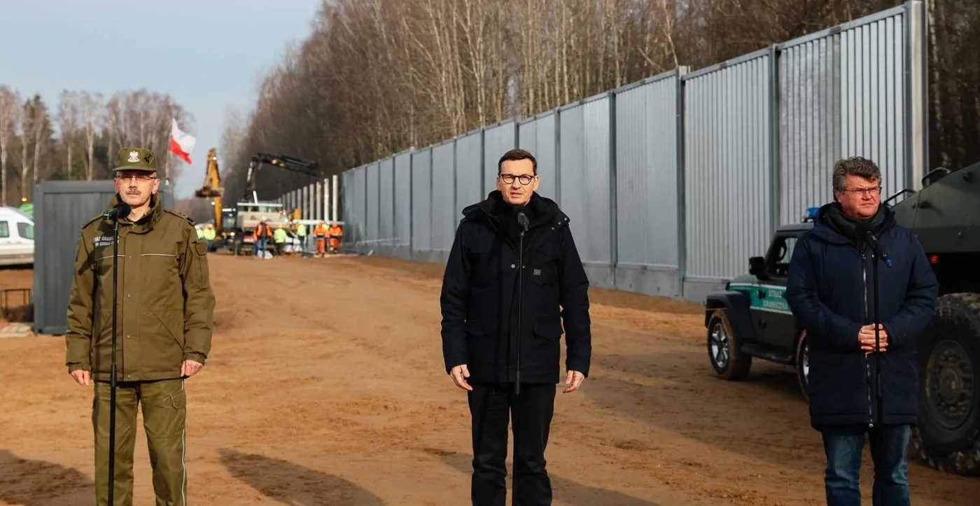Morawiecki: Gdyby rządził Tusk z Hołownią, to granica byłaby jak szwajcarski ser