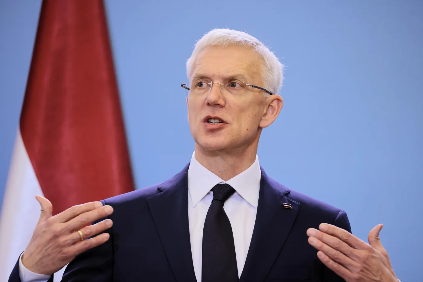 Jedyny sposób zakończenia wojny? Premier Łotwy zawstydza polityków Zachodu