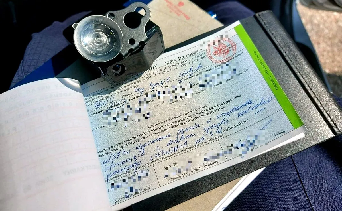 Mandat 3 tys. zł za antyradar, policja na S8 nie miała litości