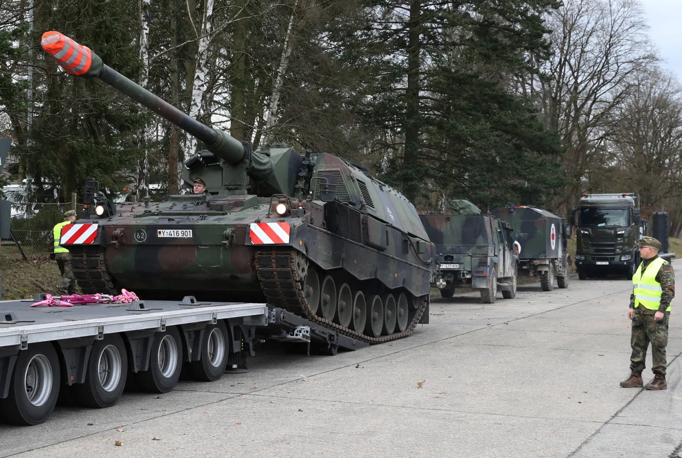 Niemcy dostarczą Ukrainie kolejne Panzerhaubitze 2000. W trybie natychmiastowym