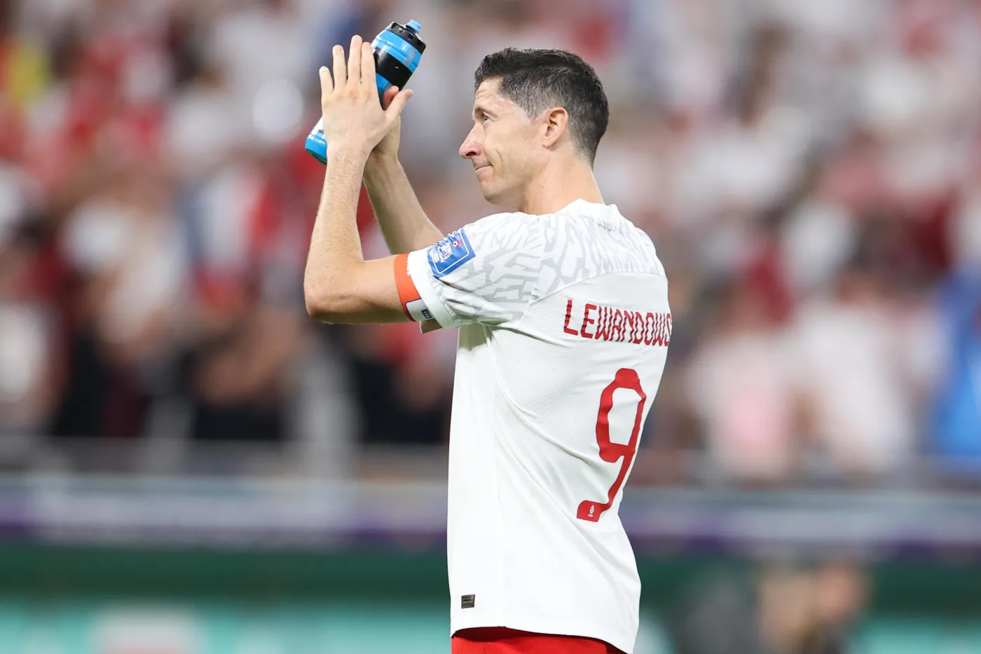 Lewandowski na gali w Monte Carlo odebrał nagrodę Golden Foot 2022