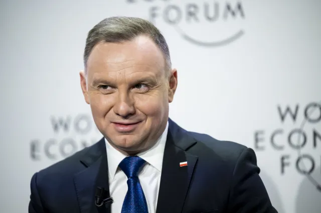 Prezydent w Davos: Przekazanie Ukrainie Leopardów może rozpocząć nowy rozdział pomocy wojskowej