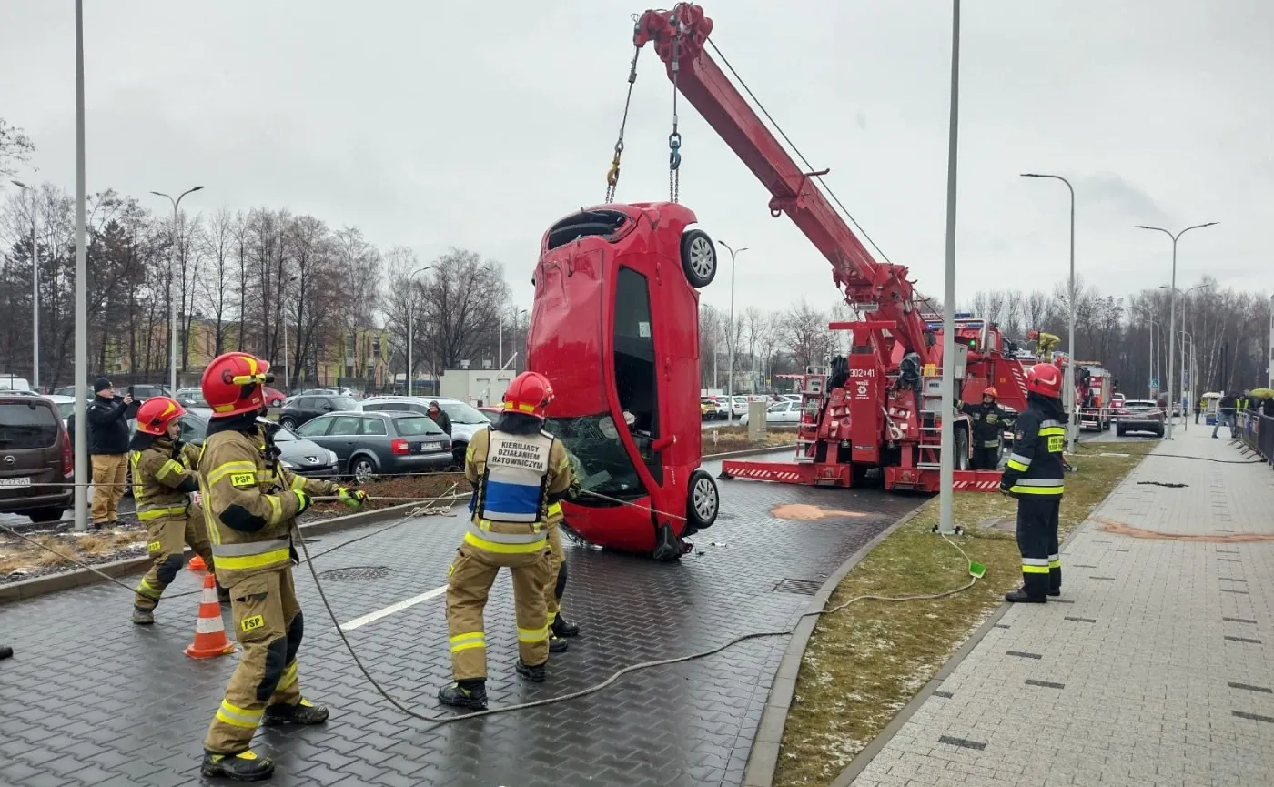 Wypadek w Krakowie