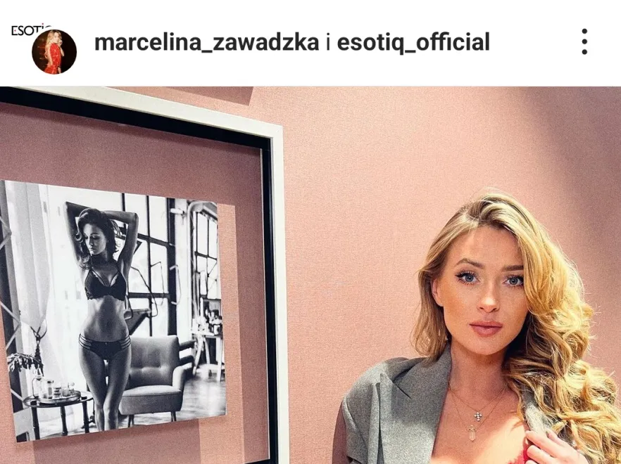 "Kwintesencja kobiecości". Nowe ZDJĘCIA Marceliny Zawadzkiej w bieliźnie rozpaliły zmysły internautów