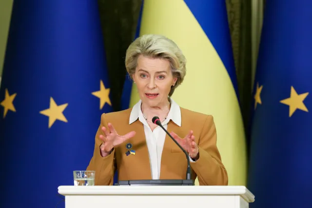 "Prokuratorzy UE i Ukrainy już nad tym pracują". Szefowe KE zapowiada ważny krok
