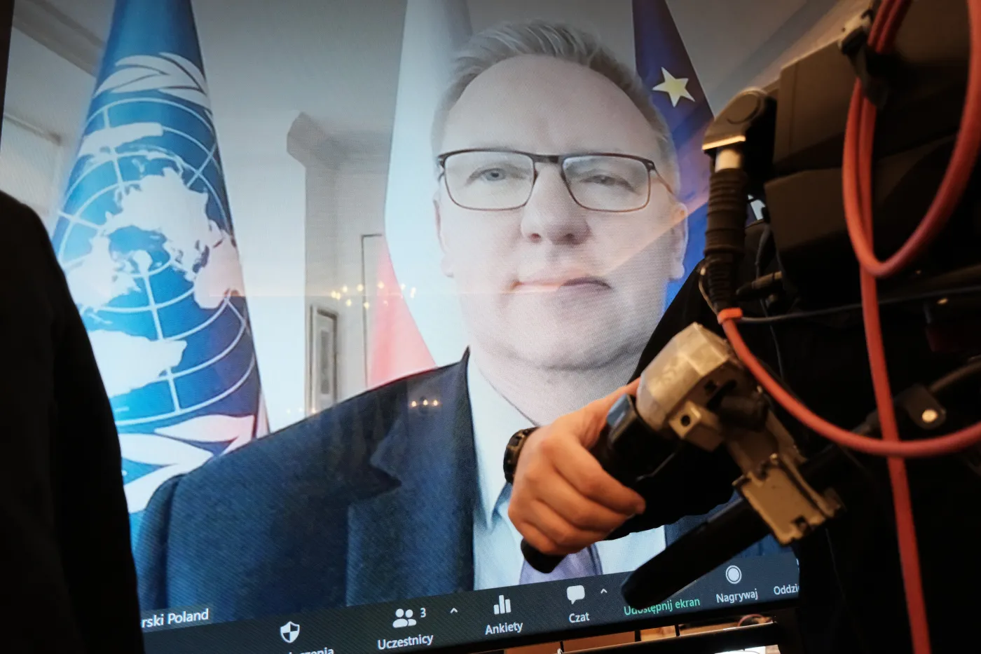 "Wzywam do oddania wraku". Rosyjski przewodniczący RB ONZ nie krył irytacji