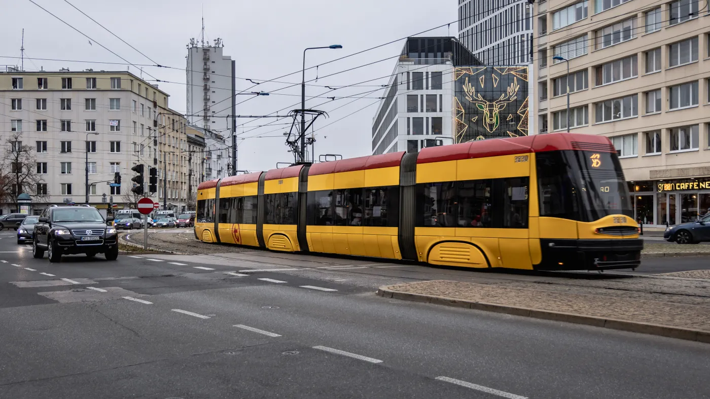 Zderzenie tramwajów w stolicy. Są utrudnienia w ruchu