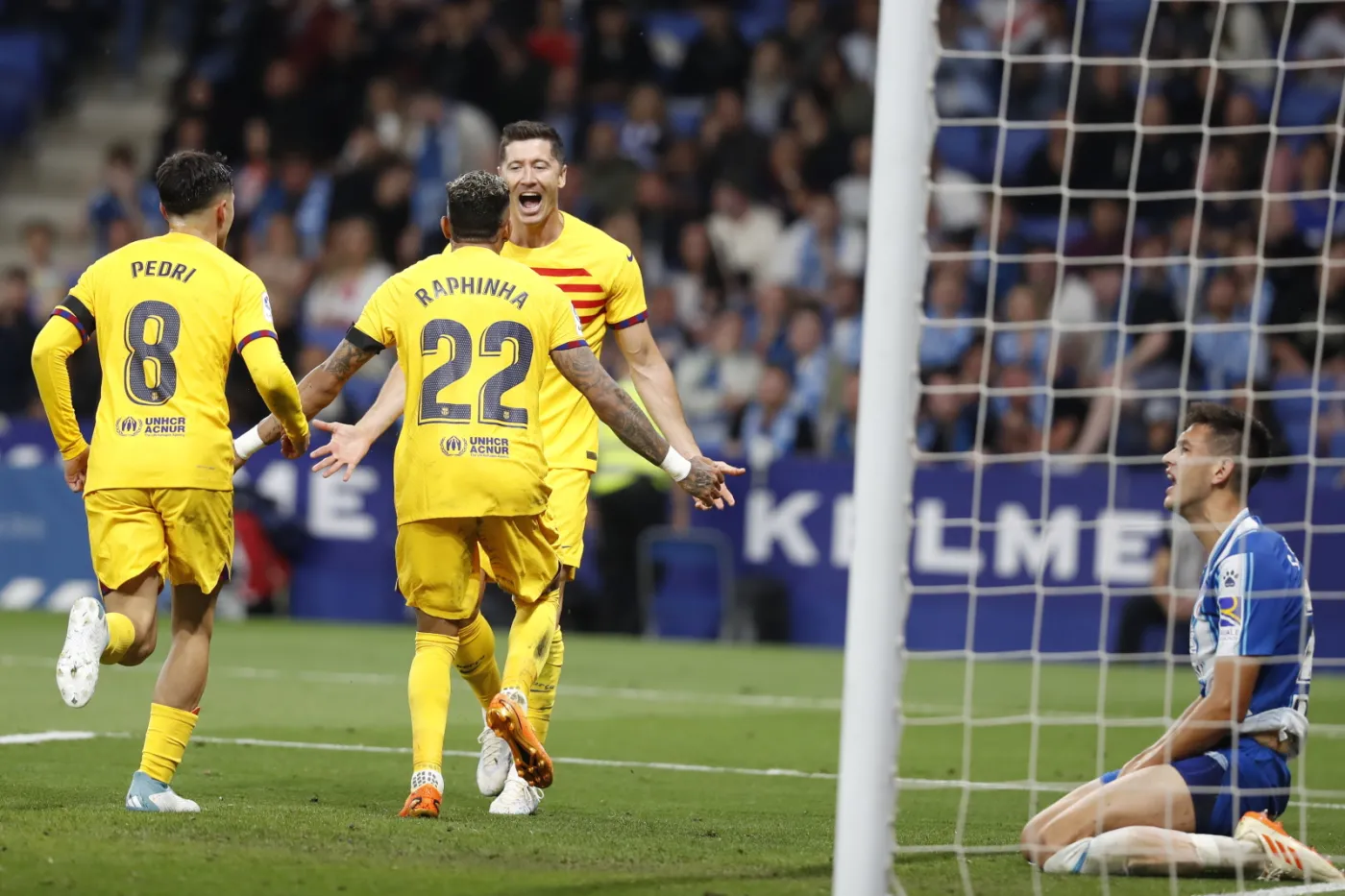 Barcelona mistrzem Hiszpanii! Dwa gole Lewandowskiego! [WIDEO]