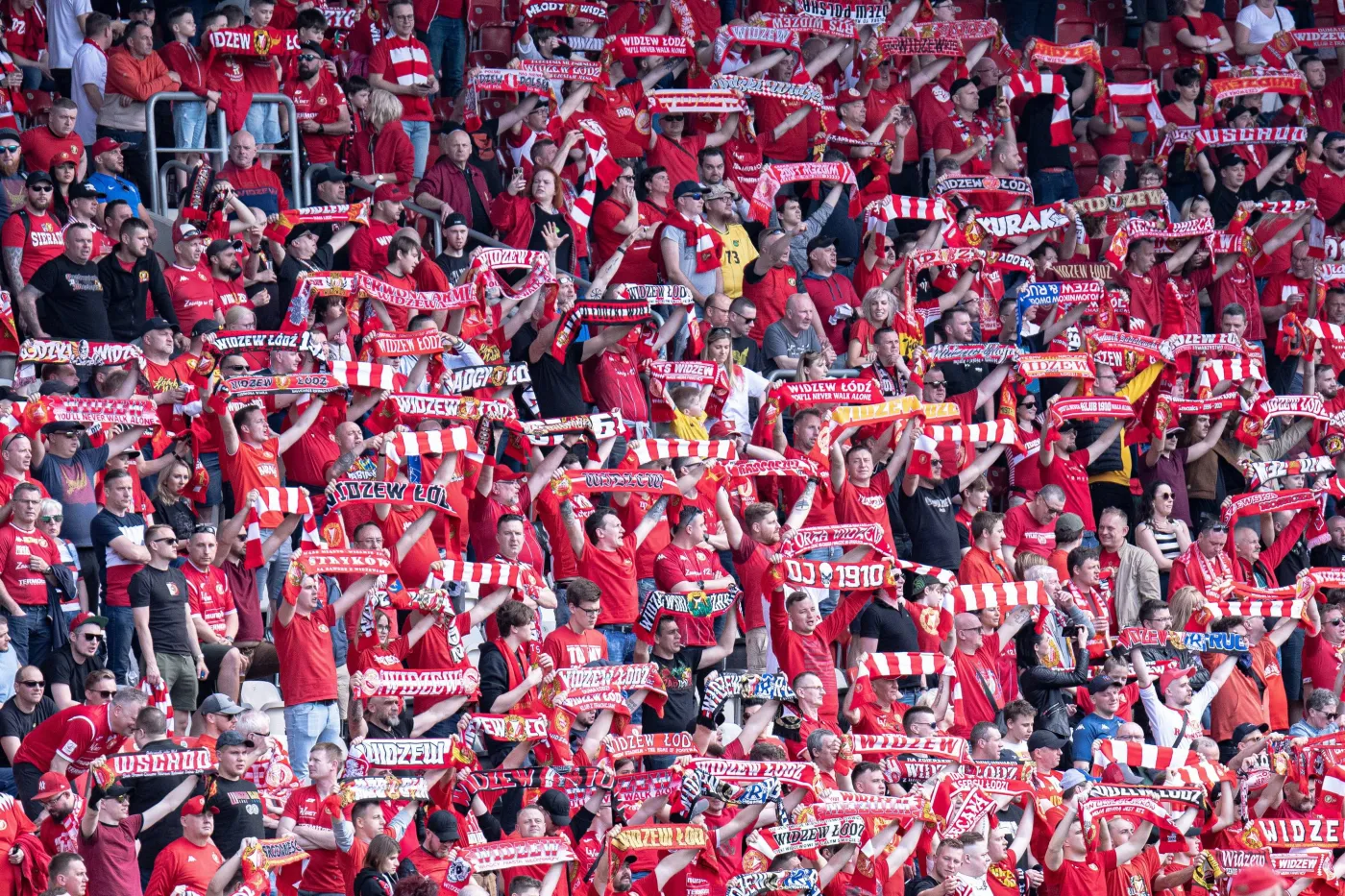 Oficjalnie! Kibice Widzewa Łódź pobili rekord Polski