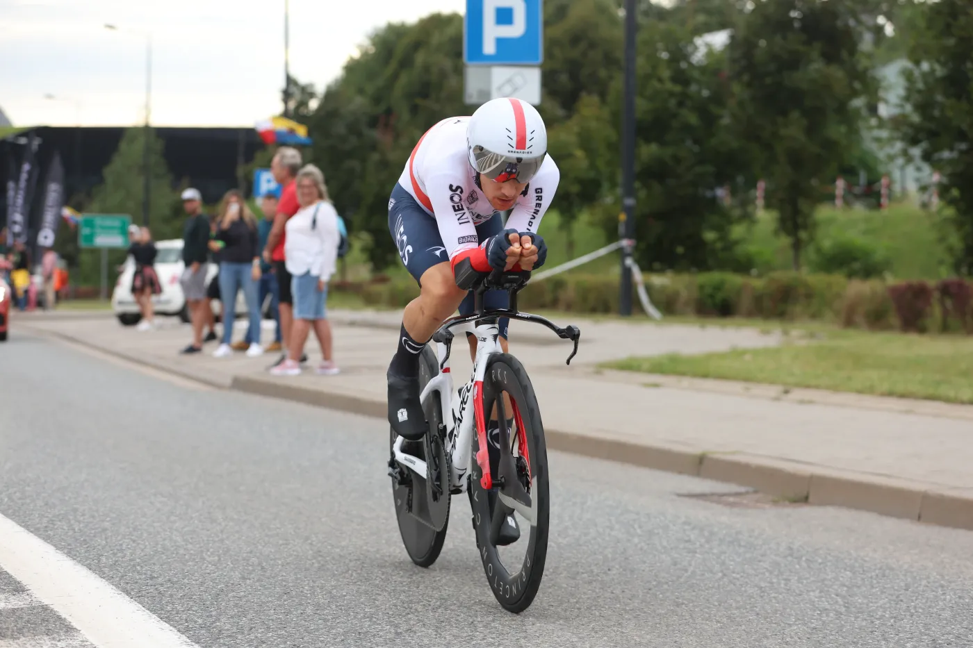 Tour de Pologne. Michał Kwiatkowski trzeci po czasówce w Katowicach