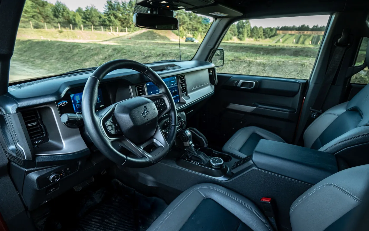Ford Bronco: test na poligonie