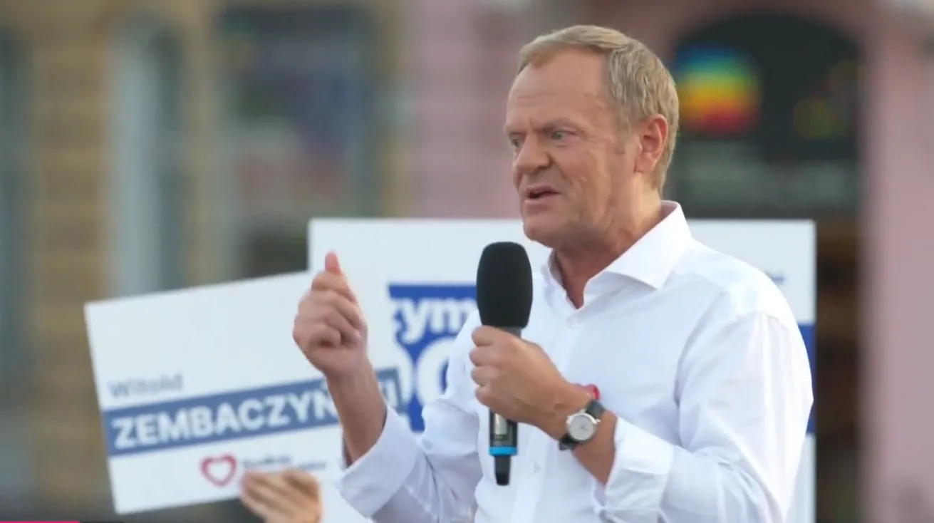 Donald Tusk w Opolu