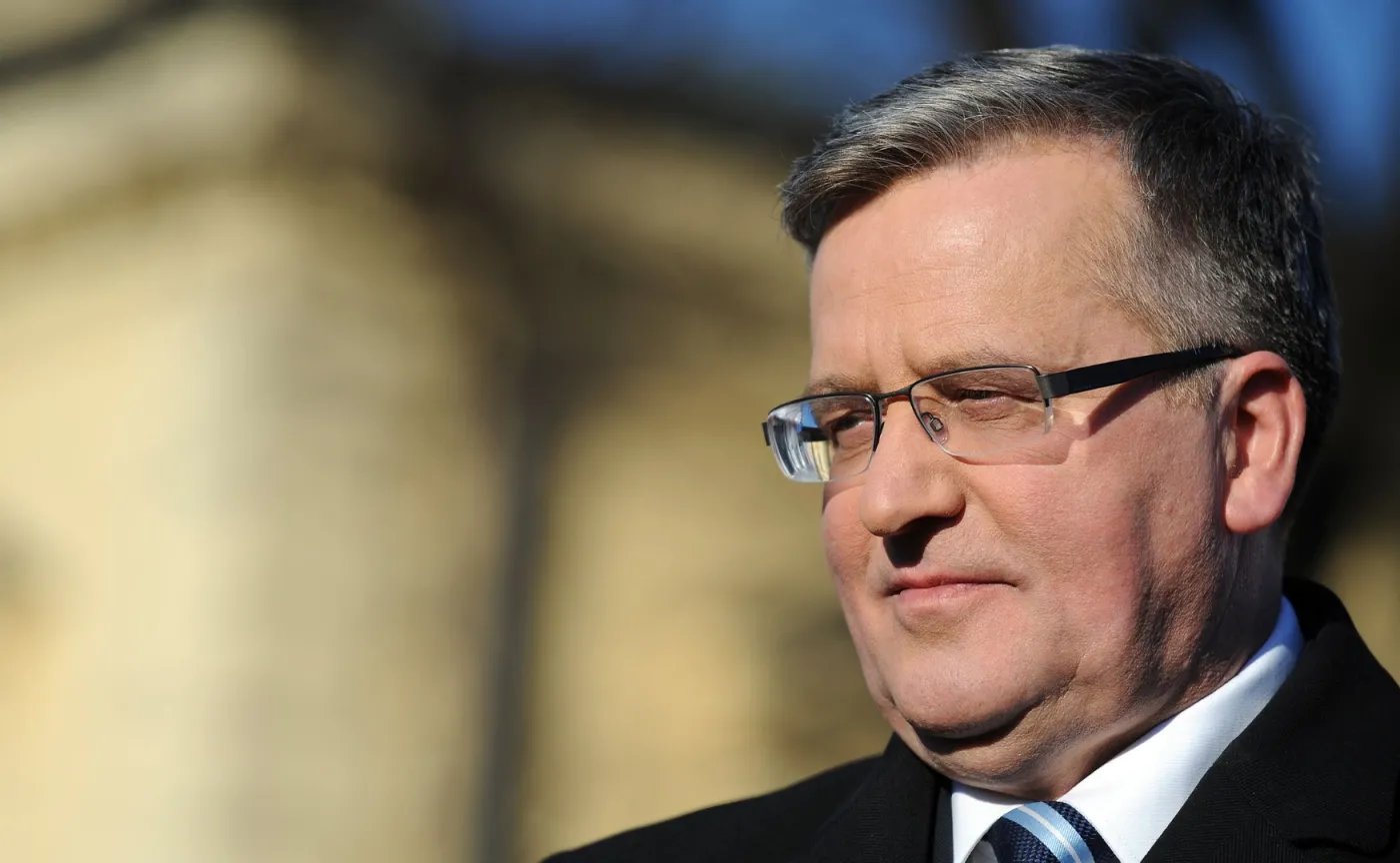 "To podkopuje zaufanie do USA". Komorowski o słowach Trumpa