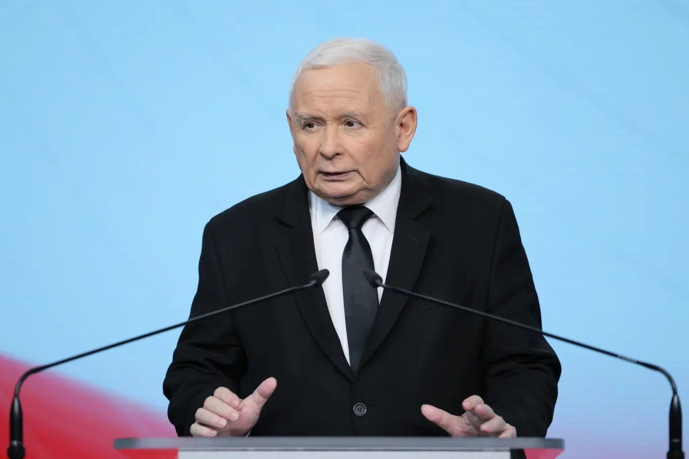 Kaczyński zapowiada demonstrację w obronie praworządności w Polsce