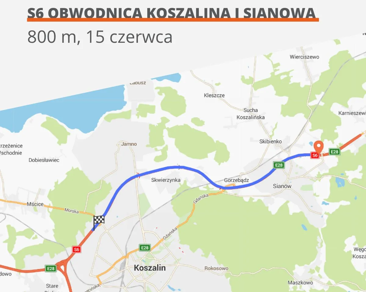 S6 Koszalin i Sianów