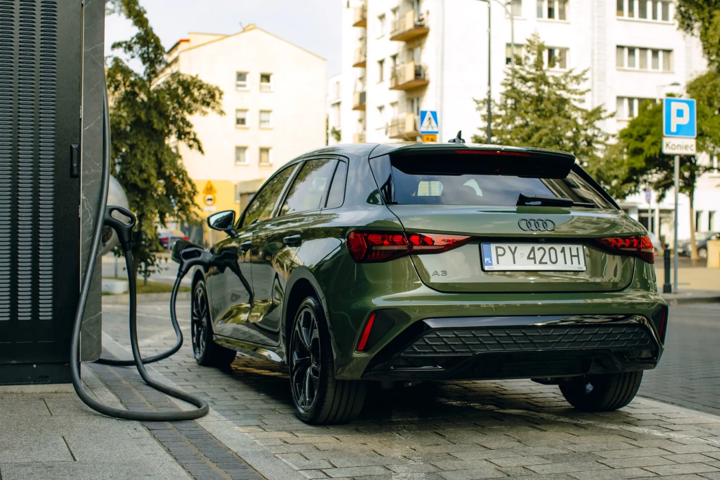 Hybrydy plug-in Audi