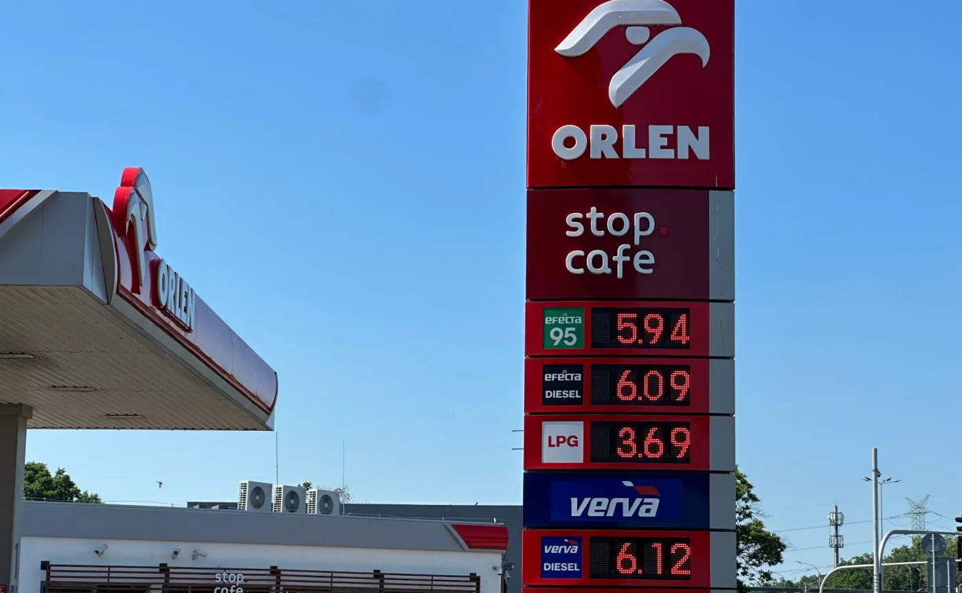 Stacja paliw Orlen