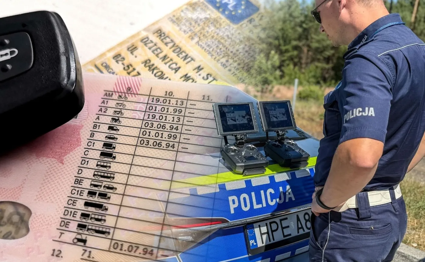 Policja, prawo jazdy