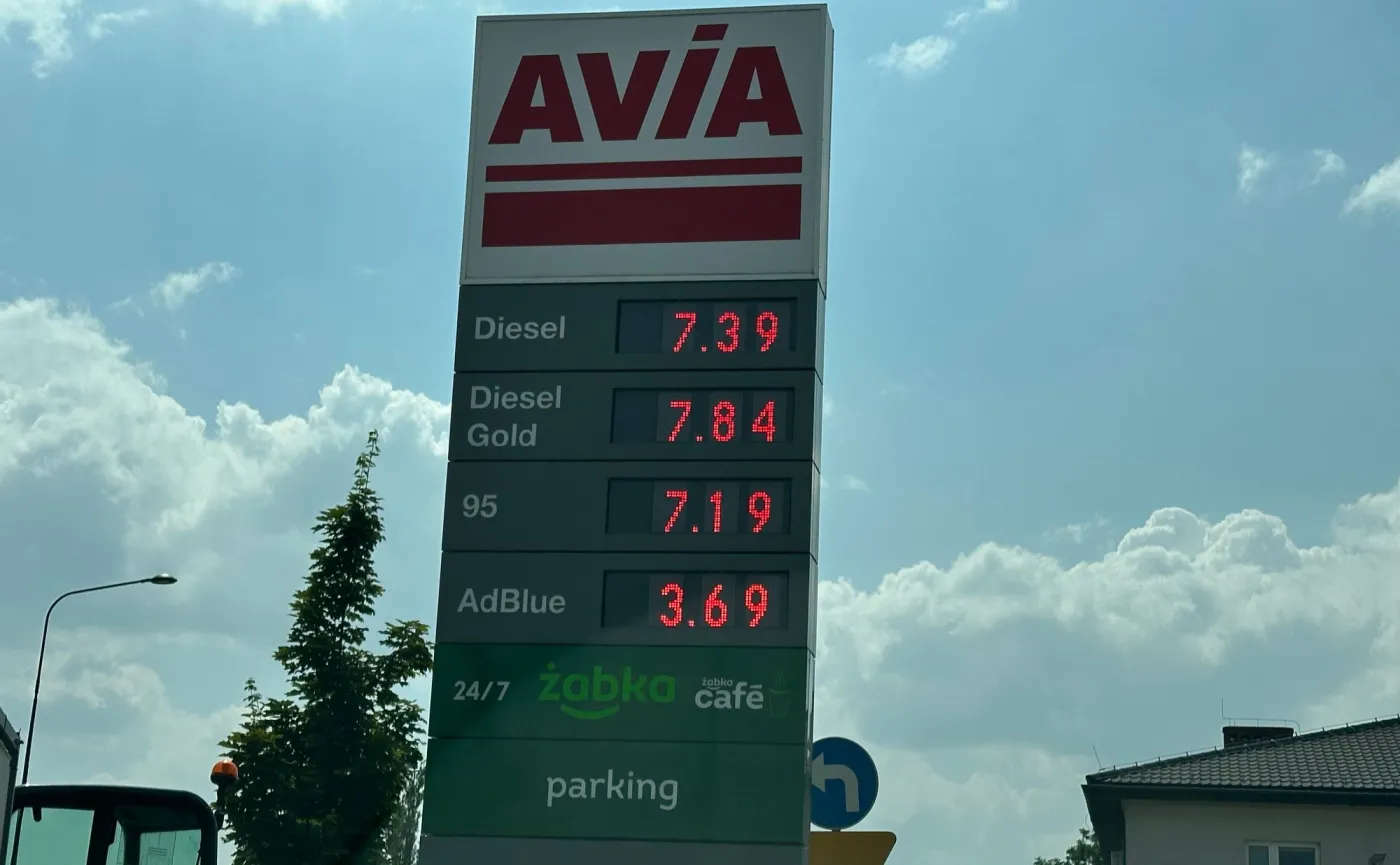 Stacja paliw Avia