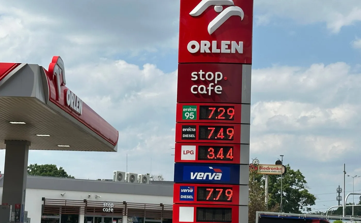 Stacja paliw Orlen