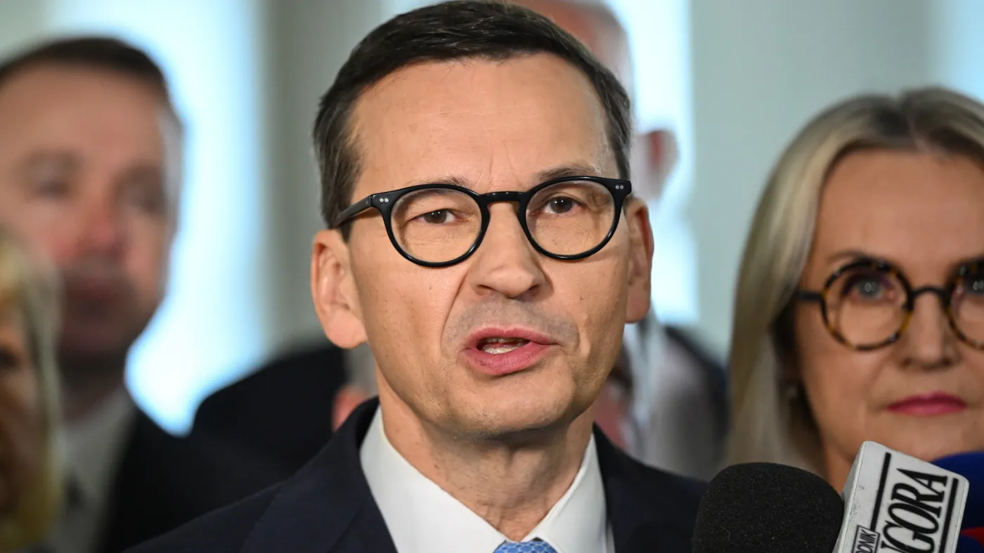 Mocne słowa Morawieckiego o Tusku. "Strażak nie współpracuje z podpalaczem"