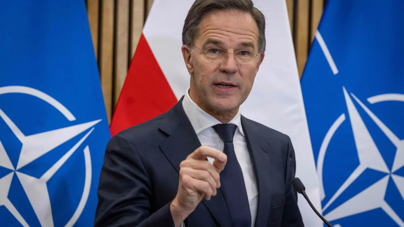 Szef NATO Mark Rutte