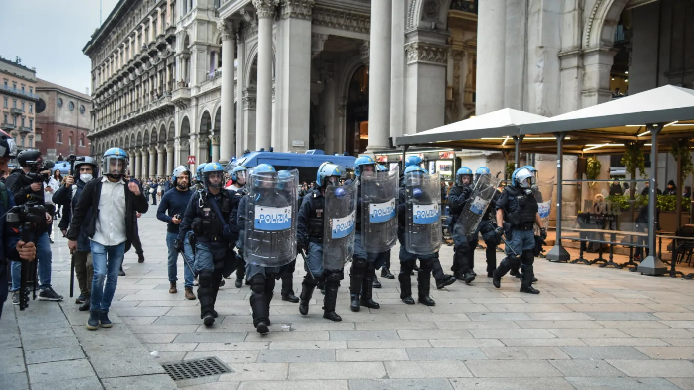Protesty we Włoszech