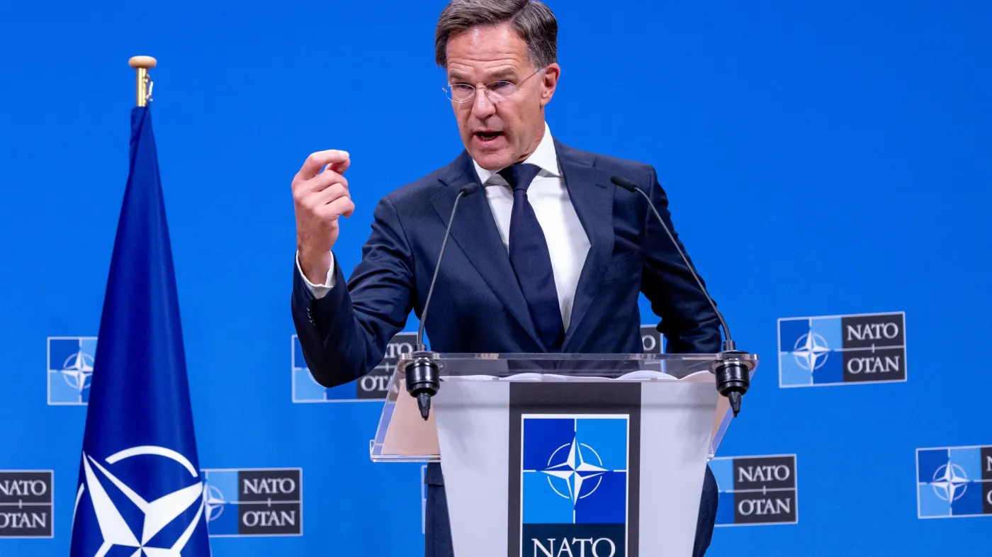 Szef NATO Mark Rutte