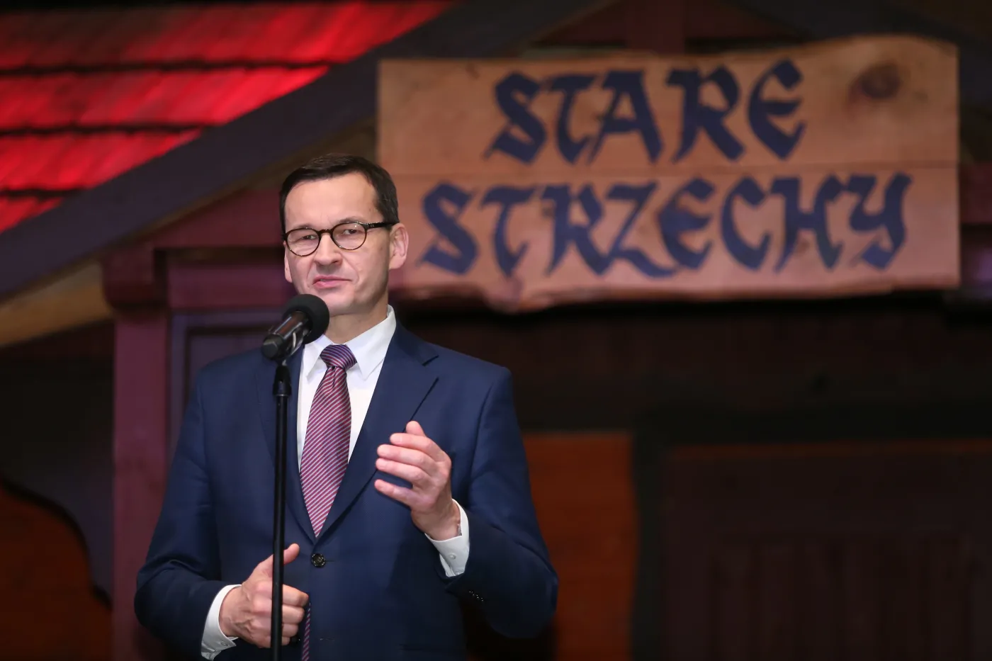Morawiecki: Nie damy się sprowokować bredniom zza wschodniej granicy