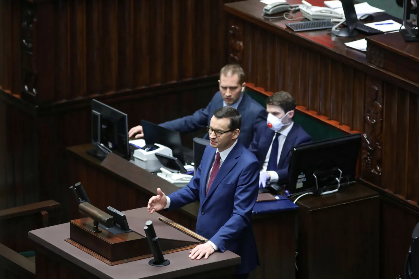 Premier: Proszę Sejm, żeby w zgodzie przyjął Tarczę Antykryzysową