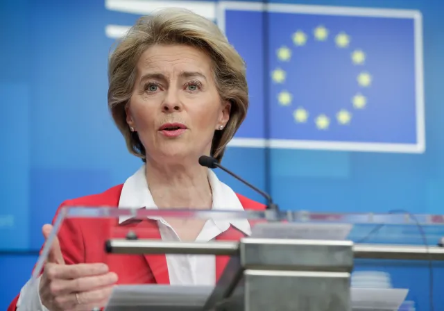 Szefowa KE: Ponad 100 tys. Europejczyków utknęło za granicą
