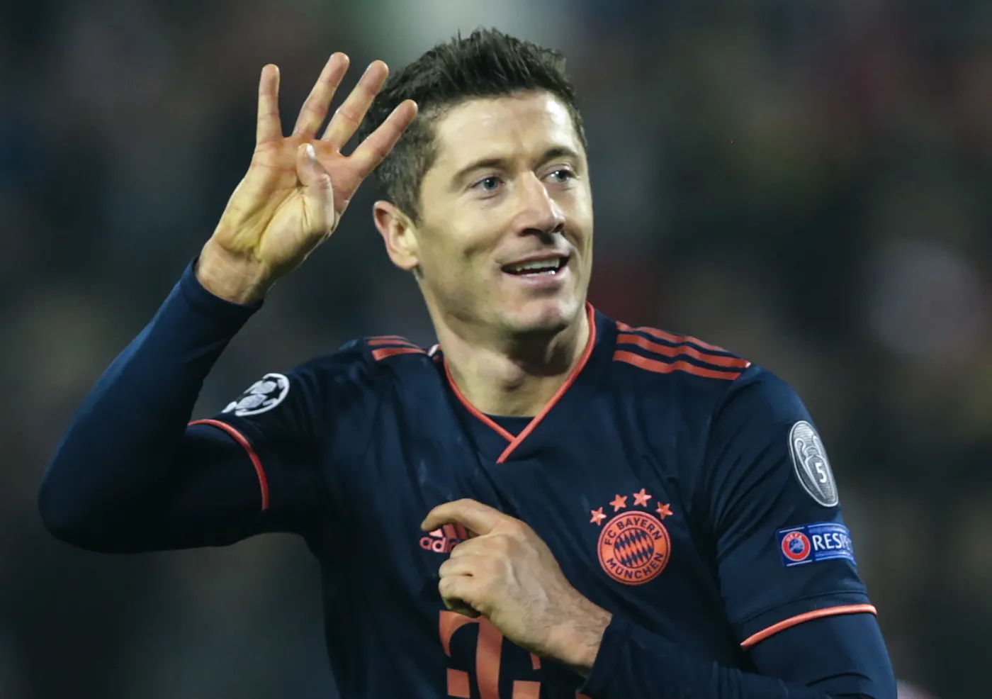 Liga Mistrzów: Koncert Lewandowskiego! W 15 minut strzelił 4 gole [WIDEO]