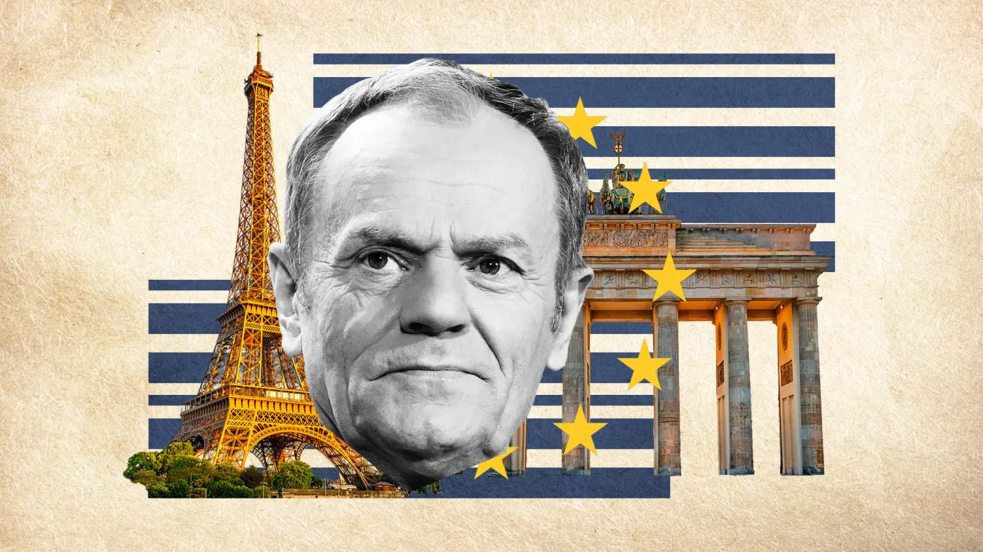 Donald Tusk - Paryż - Berlin
