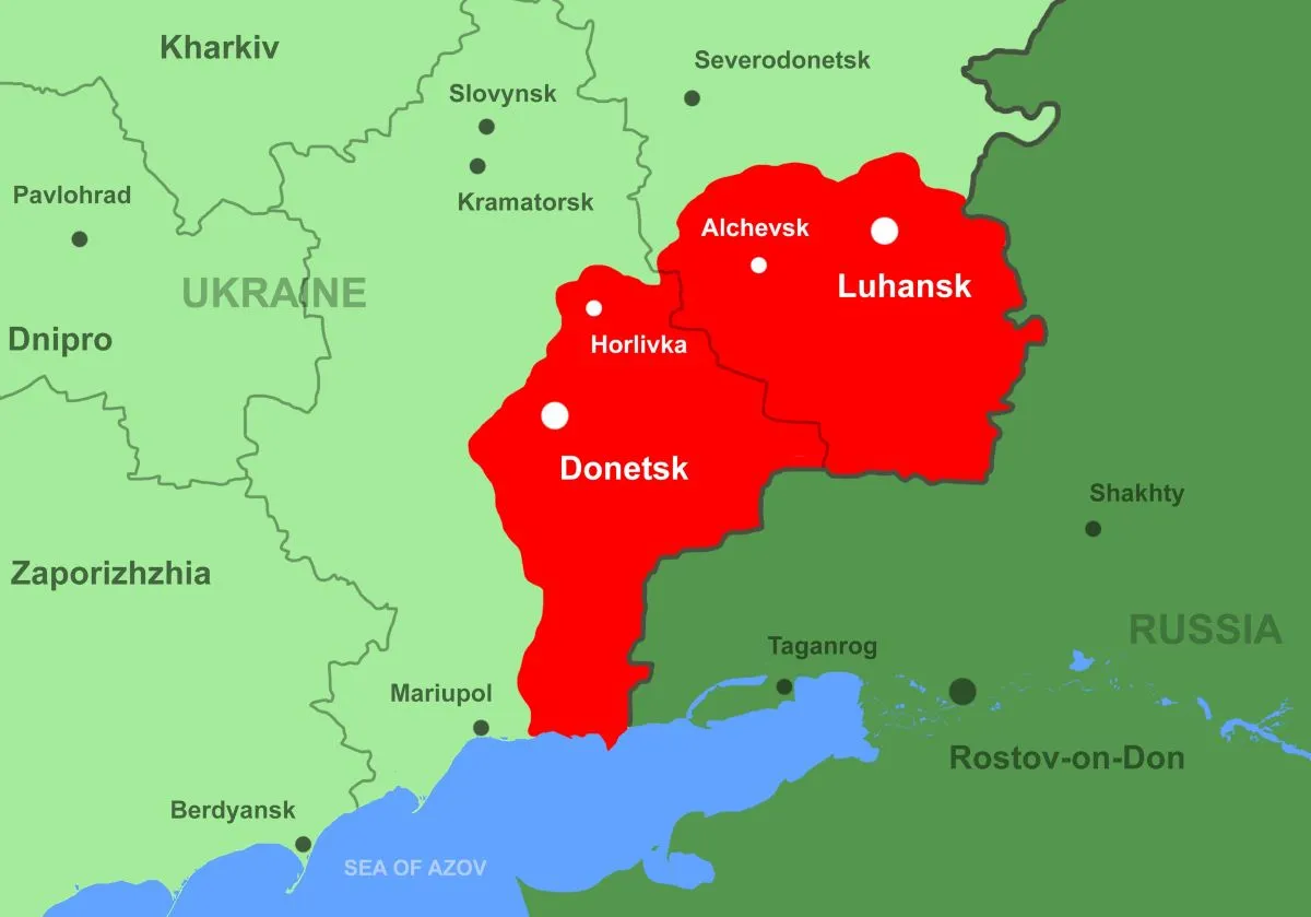 Obwód Doniecki i Ługańsk