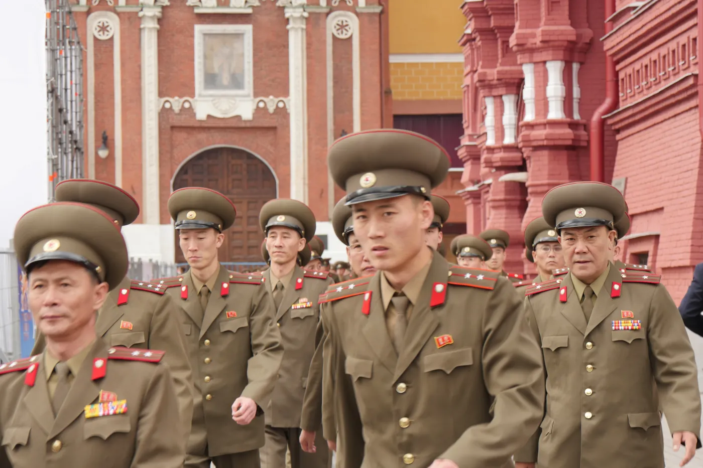 North,Korean,Soldiers.,North,Korea,Big,Armed,Force,And,Pyongyang