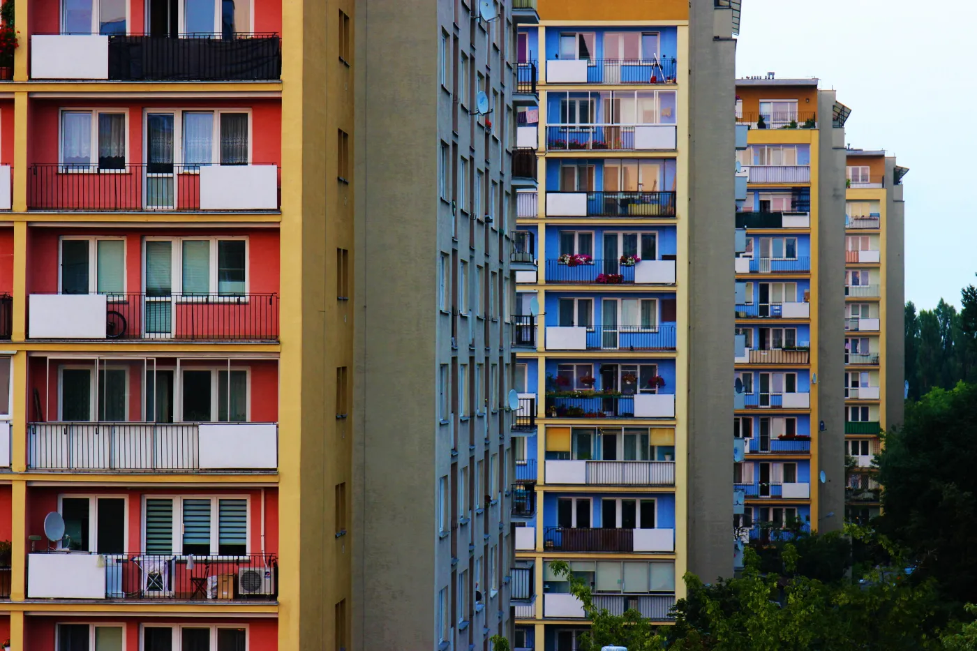 warszawa, bloki
