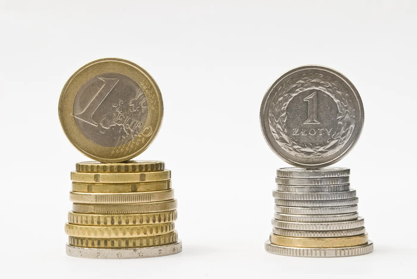euro, złoty 